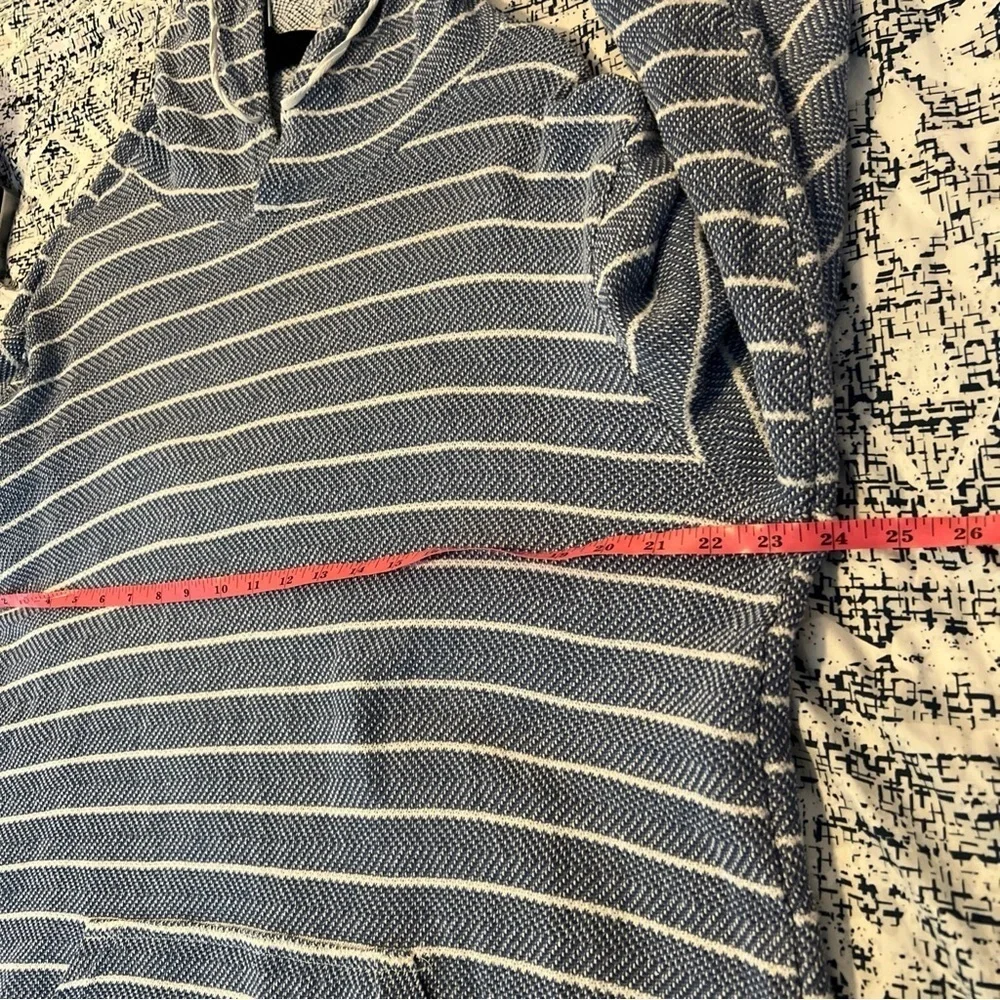 Onia Micah Striped Cotton-Blend Hoodie